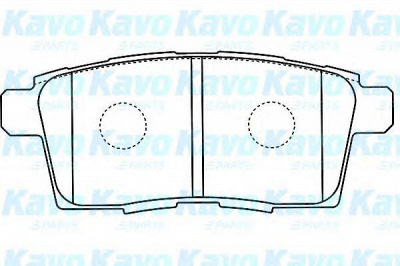 KAVO PARTS bp4574 -  Комплект тормозных колодок, дисковый тормоз